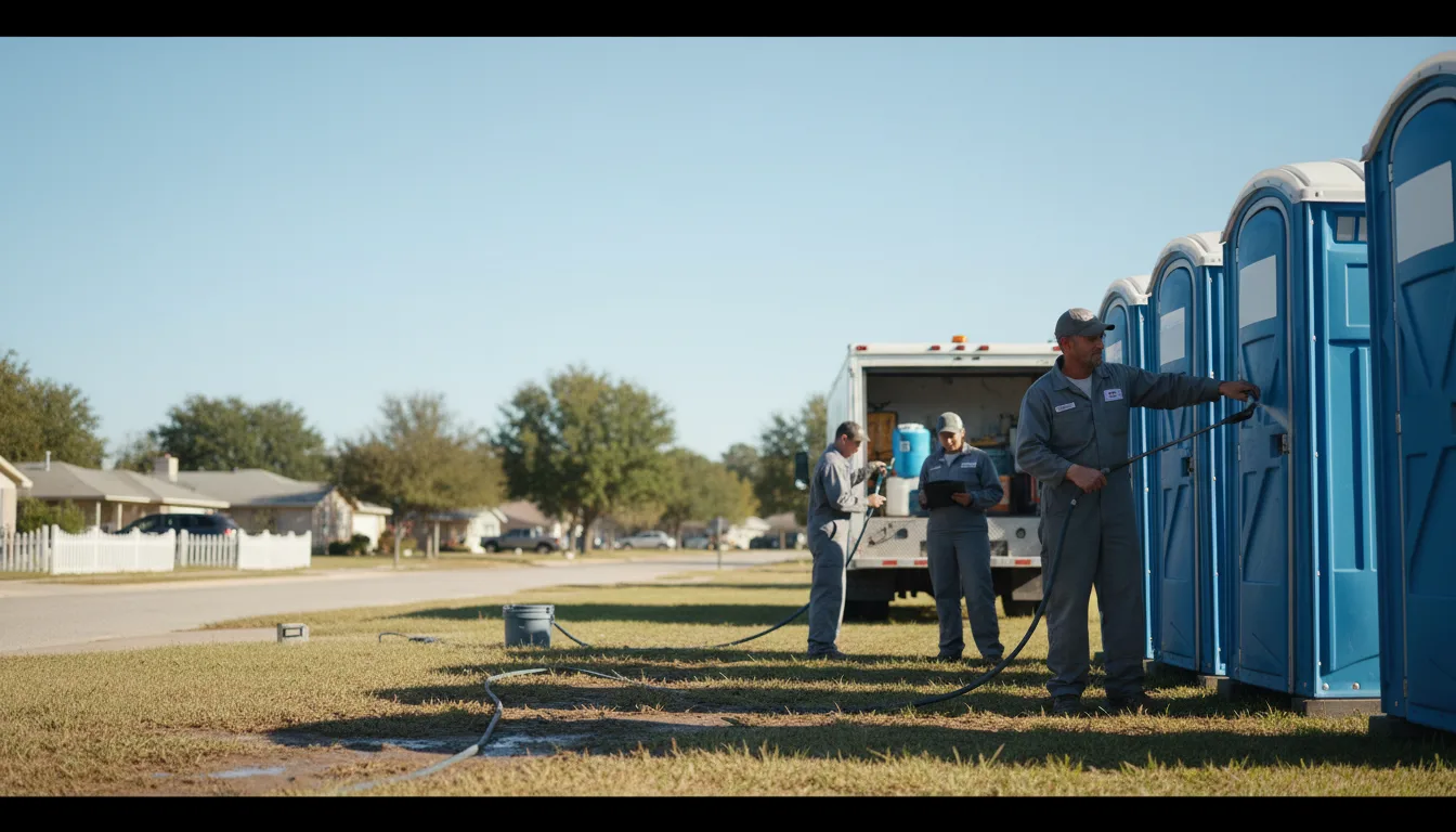Long-Term Portable Toilet Rental in Elkmont, AL near me
